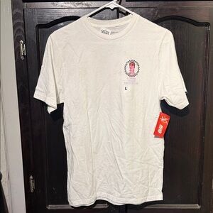 Vans White Short Sleeve David Bowie Collab